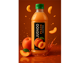 Jugnoo Peach Nectar Bottle